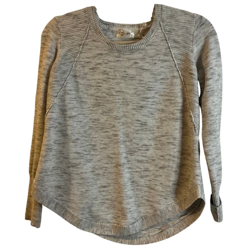 RP Gray Marled Sweatshirt | Women’s Large | Comfy, Casual & Effortlessly Cool